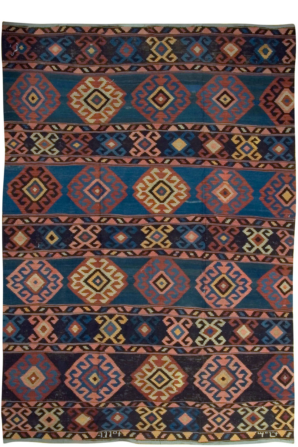 CU-999 - Antique Caucasian Shirvan Rug
