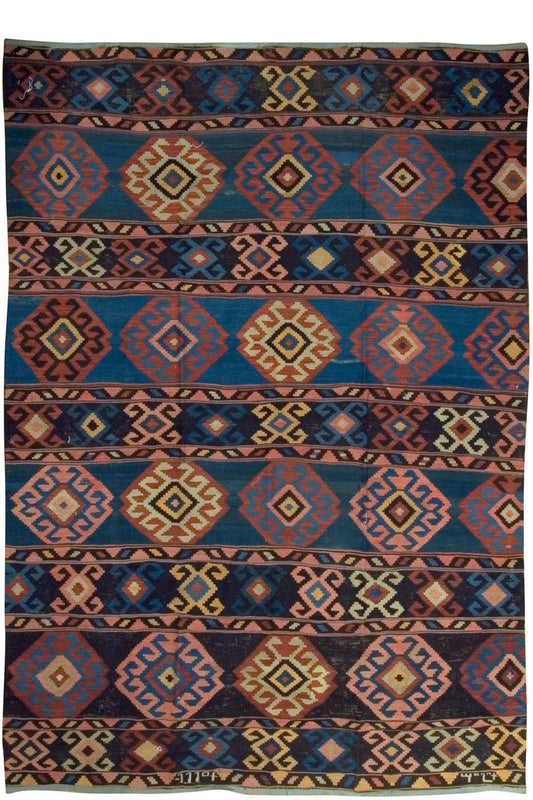 CU-999 - Antique Caucasian Shirvan Rug