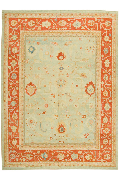 D1110 - Oushak Style Rug