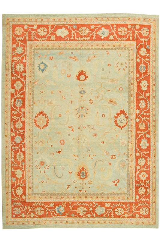 D1110 - Oushak Style Rug