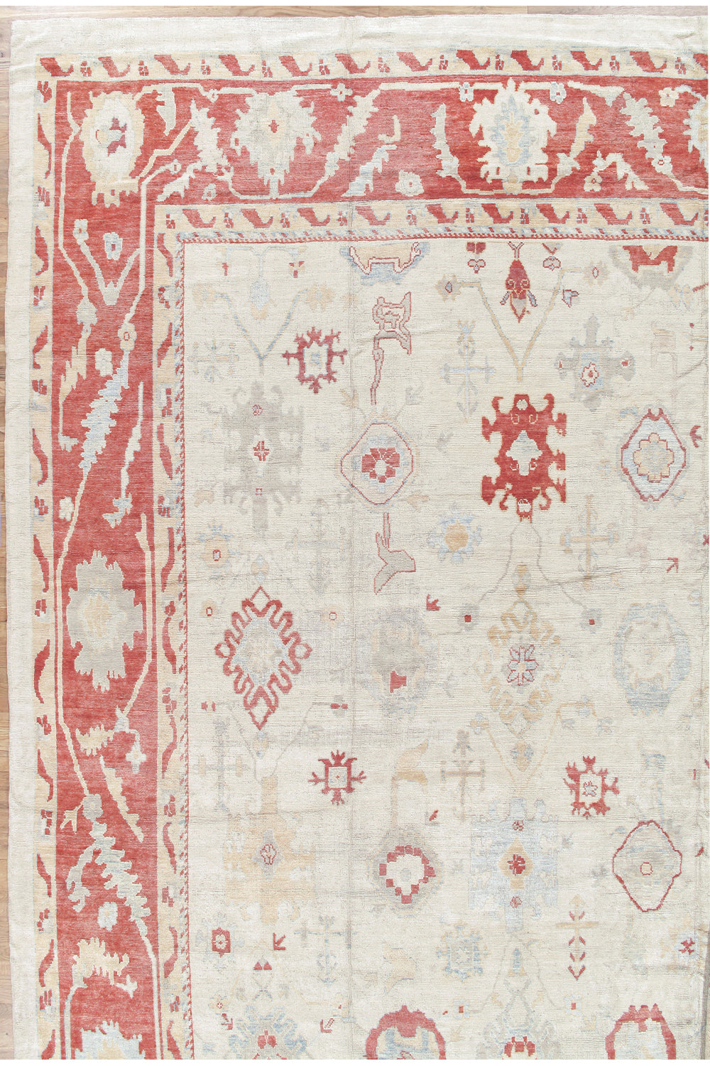 D1111 - Oversize Vintage Oushak Rug