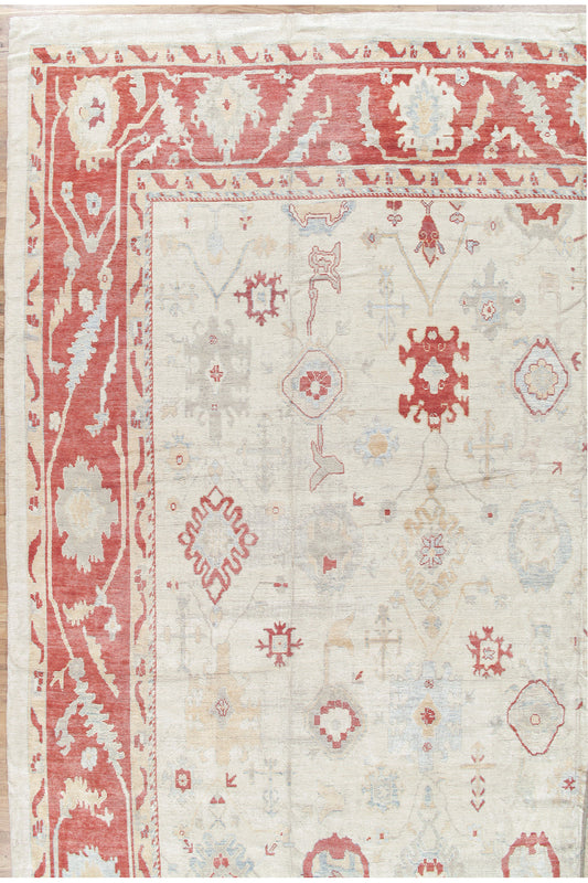 D1111 - Oversize Vintage Oushak Rug