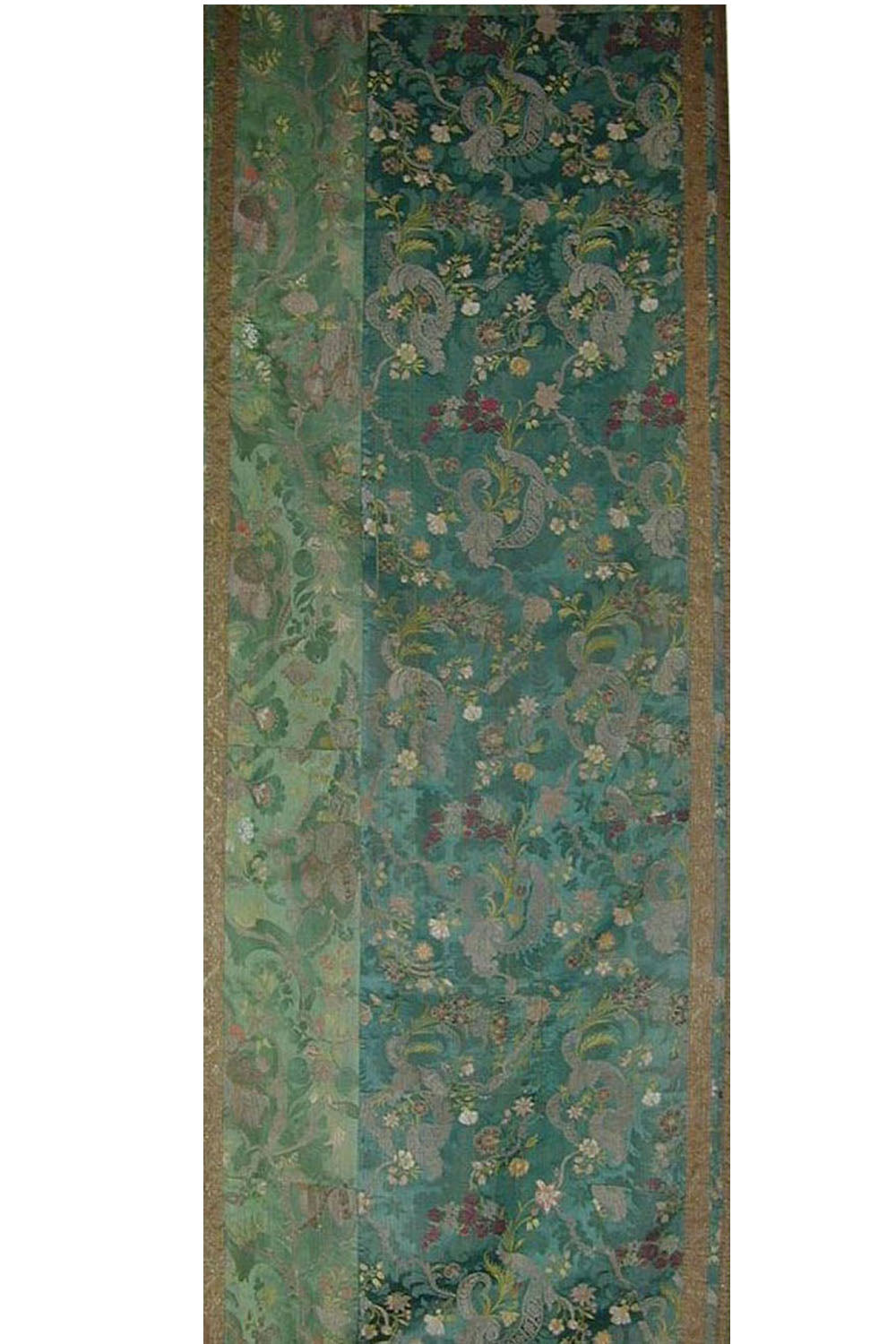 D165 - Antique French Silk Brocade