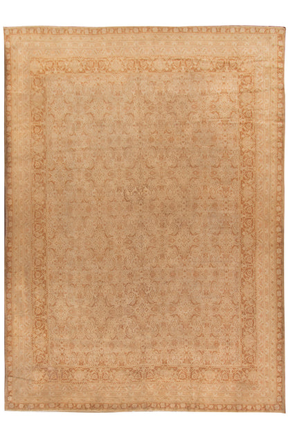 D332 - Large Antique Indian Agra Rug