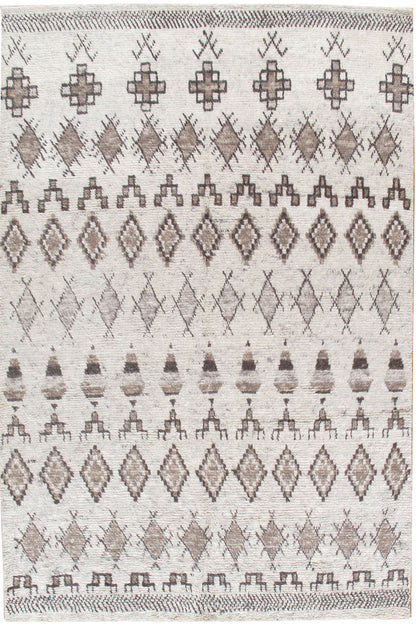 KC1033 - Moroccan Style Rug Ivory Neutrals