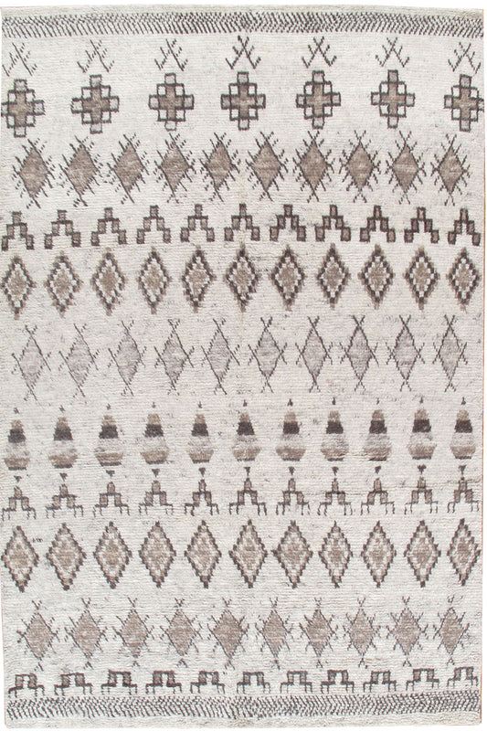 KC1033 - Moroccan Style Rug Ivory Neutrals