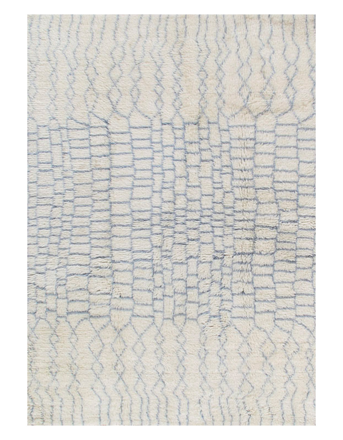 KC1074 - Moroccan Fluffy Brick Collection Rug