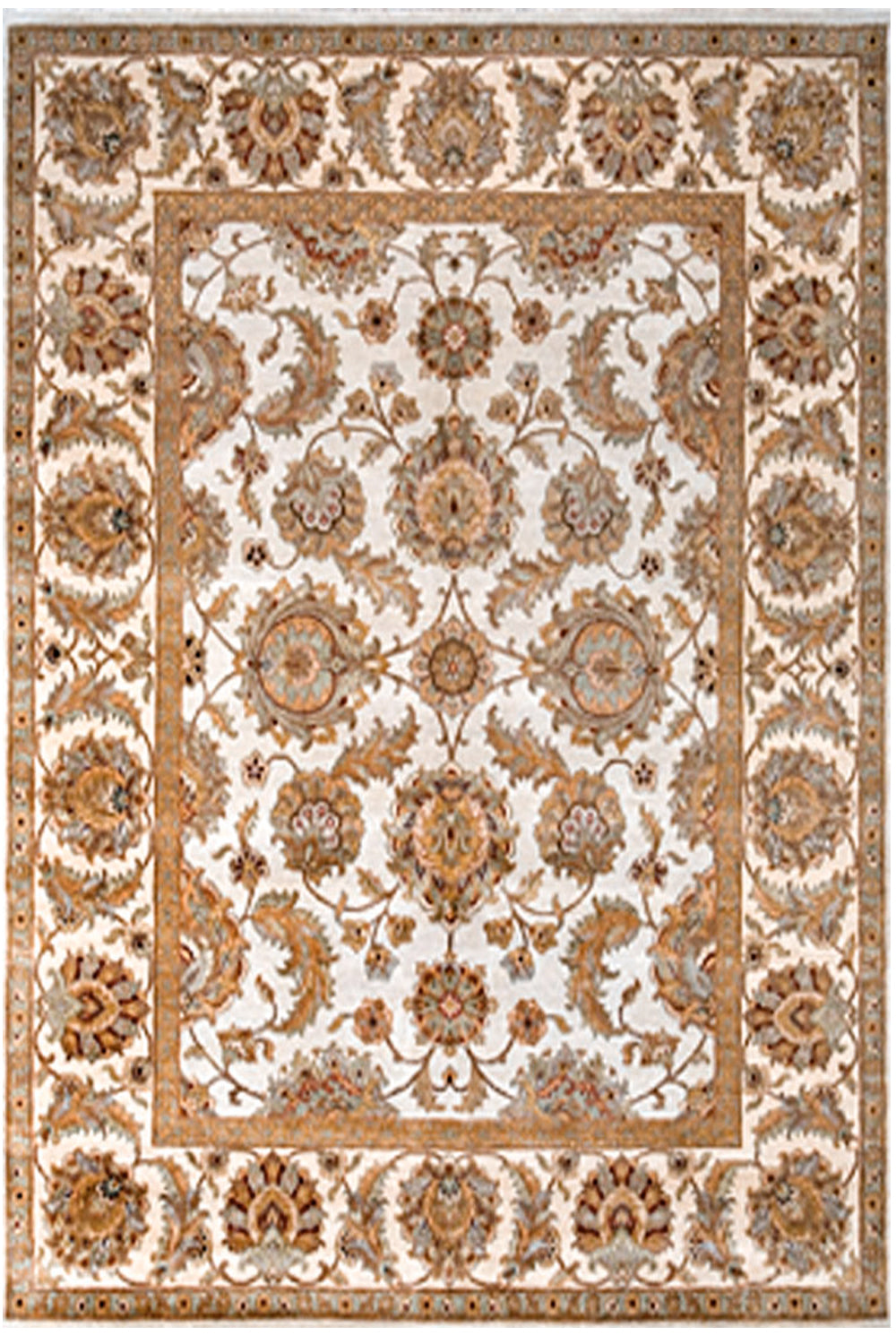 MAGN-HS77 - Classic Persian Brown Style Reproduction Rug