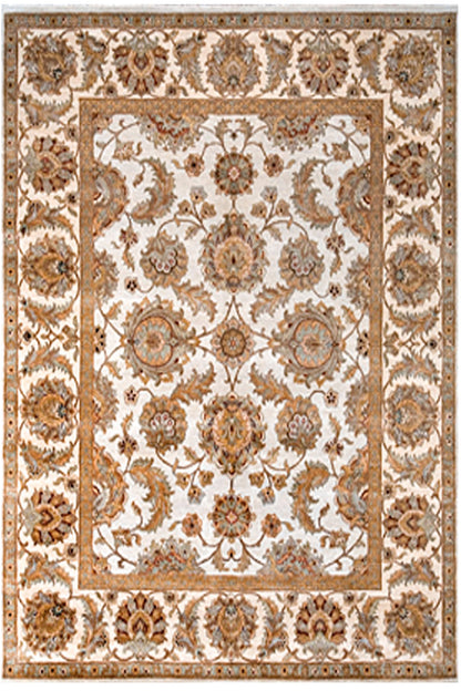 MAGN-HS77 - Classic Persian Brown Style Reproduction Rug