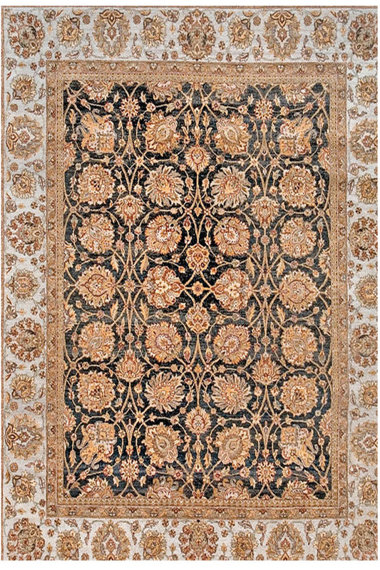 MAGN-QY8 - Classic Persian Brown Style Reproduction Rug
