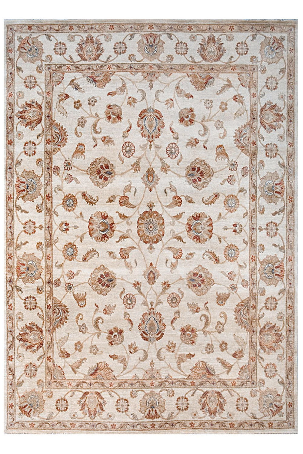 MOKI-SF2 - Large Classic Persian Ivory Reproduction Rug