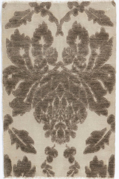 WAHO_IMAGE::n-7142 damask hi-low beige-taupe modern area rugs 3' x 4'.jpg