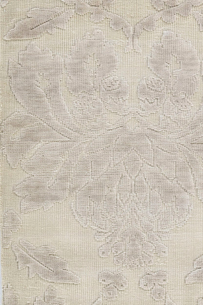 WAHO_IMAGE::n-7143 damask hi low ivory pale taupe modern area rugs 3' x 4'.jpg