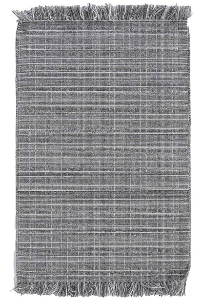 N-7448-NT - Fortuna Flatweave Gray White Indoor Outdoor