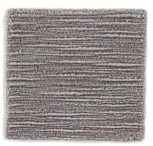 N-7581 - Simplicity Plush Solid Light Gray Rug