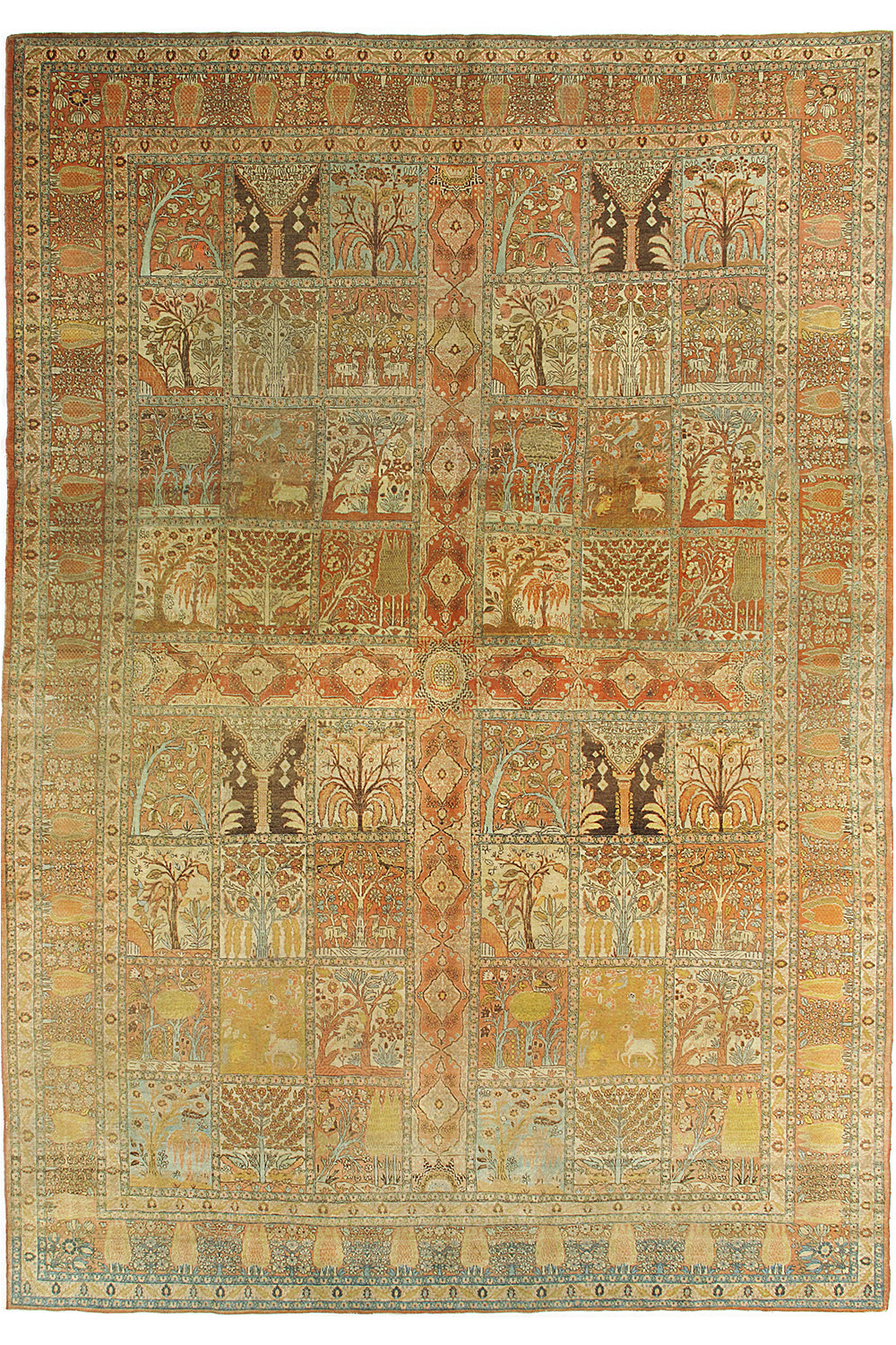WAHO_IMAGE::u-1287 antique persian tabriz rug 9'6 x 13'6.jpg