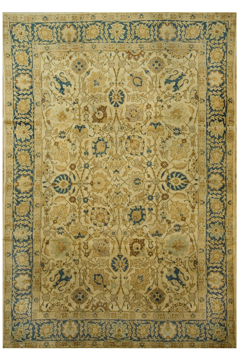 WAHO_IMAGE::u-1405 antique persian tabriz rug 8' x 11'5.jpg