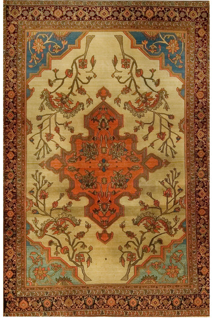 WAHO_IMAGE::u-2239 antique persian sarouk rug 4' x 6'5.jpg