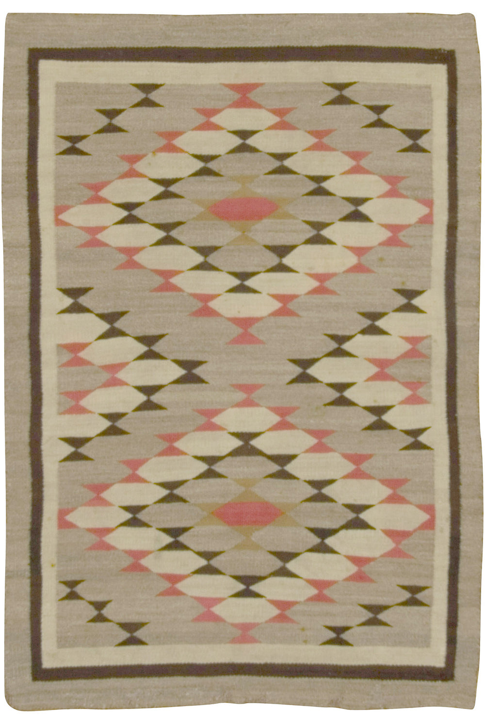 WAHO_IMAGE::u-2384 vintage native american navajo rug 3'7 x 4'1.jpg