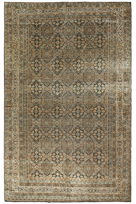 WAHO_IMAGE::u-2434 antique persian  kerman rug 13' x 20'.jpg