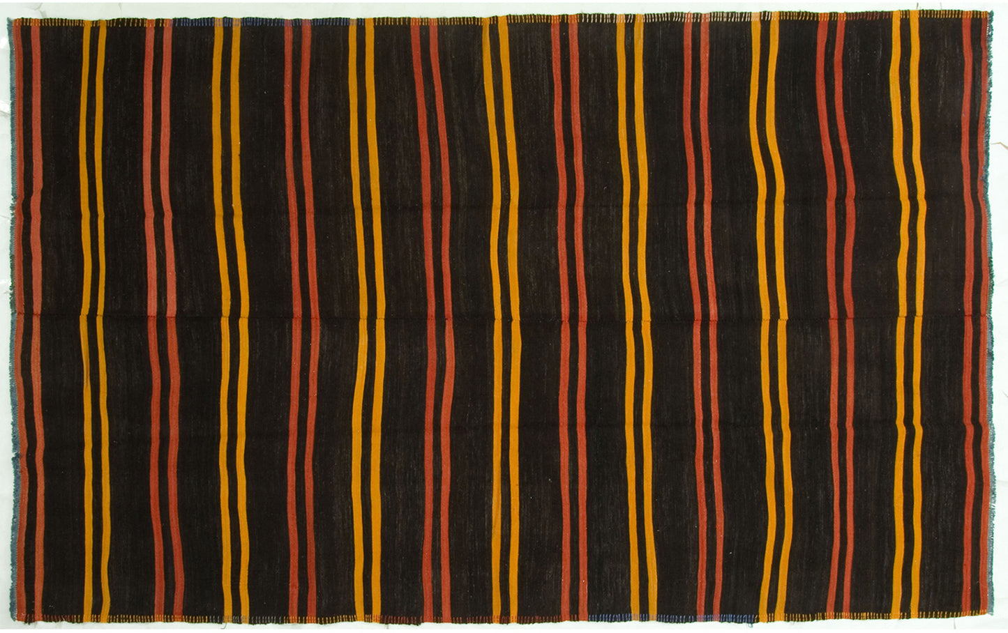 U-2479 - Vintage Turkish Kilim Rug