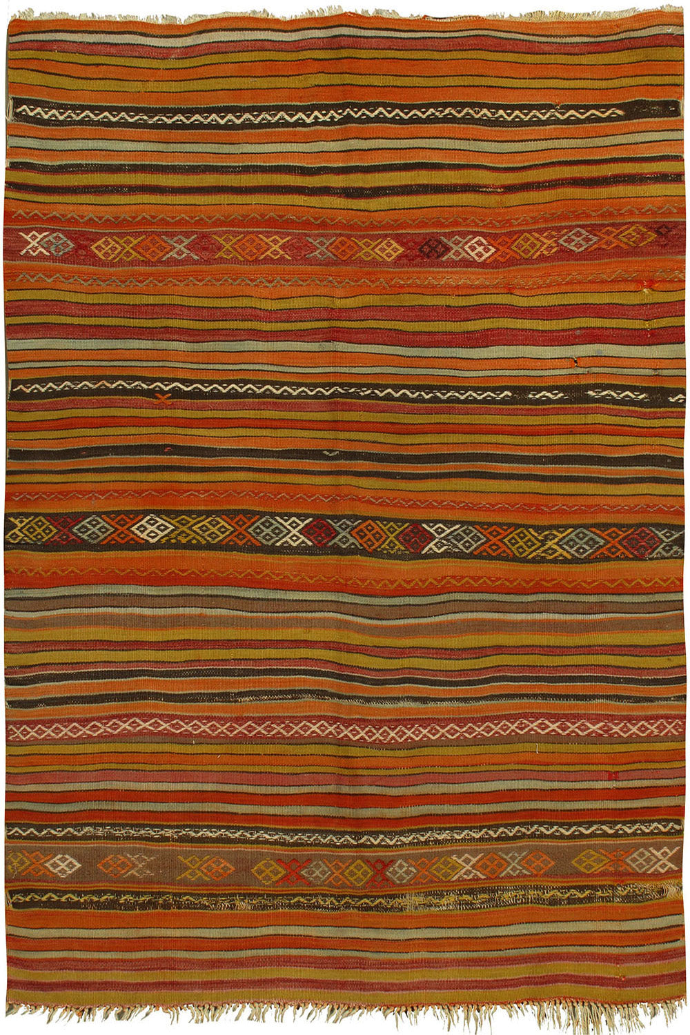 WAHO_IMAGE::u-2532c vintage distressed turkish kilim rug 4'2 x 5'7.jpg