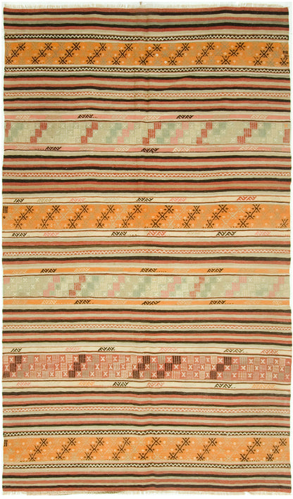 WAHO_IMAGE::u-2537 vintage turkish kilim rug 5'4 x 9'5.jpg