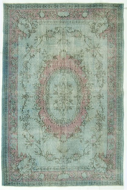 WAHO_IMAGE::u-2554 vintage turkish distressed  rug 6'5 x 9'4.jpg