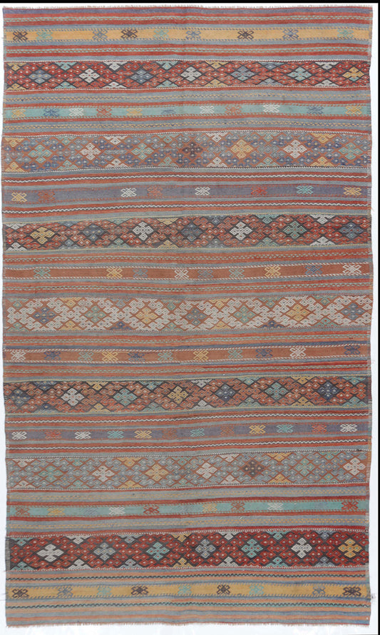 WAHO_IMAGE::u-2789 vintage turkish kilim rug 6'2 x 11'.jpg