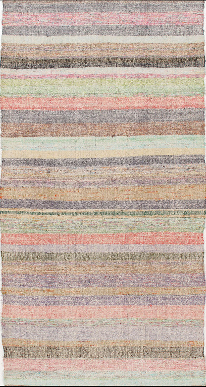 WAHO_IMAGE::u-2900 vintage turkish fabric kilim runner rug 3'9 x 24'2.jpg