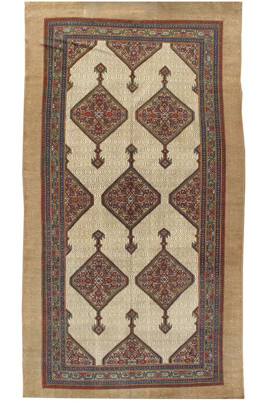 WAHO_IMAGE::u-2963 antique persian serab runner 7' x 13'7.jpg