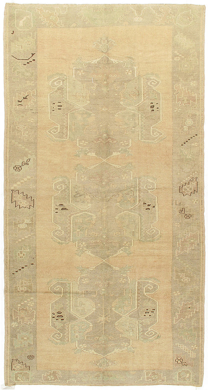 WAHO_IMAGE::u-3018 vintage turkish oushak rug 5'3 x 11'9.jpg