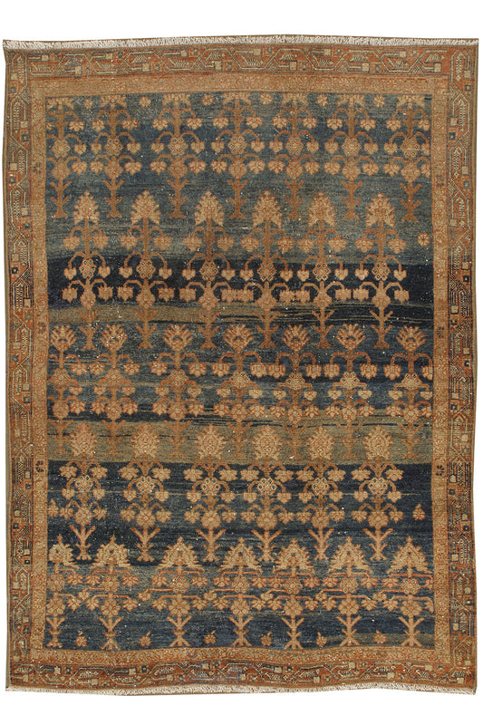 WAHO_IMAGE::u-3763 antique lightly distressed malayer rug 4' x 5'5.jpg