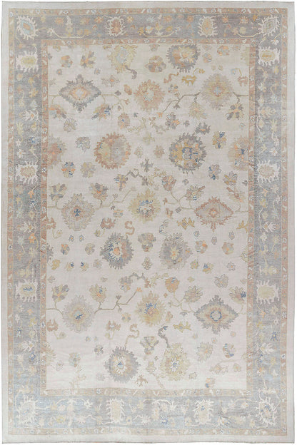 U-3769N - Classic Style Oushak Rug