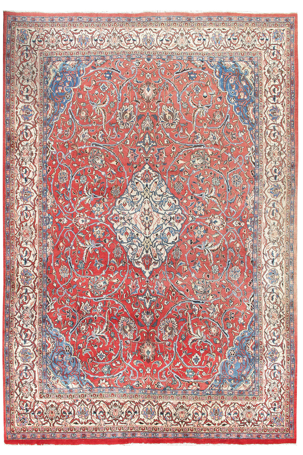 WAHO_IMAGE::u-3973 vintage persian sarouk rug 8' x 11'.jpg