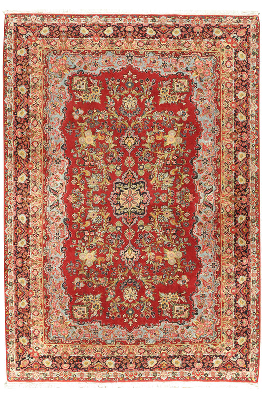 WAHO_IMAGE::u-3976 vintage persian sarouk rug 6'7 x 9'6.jpg