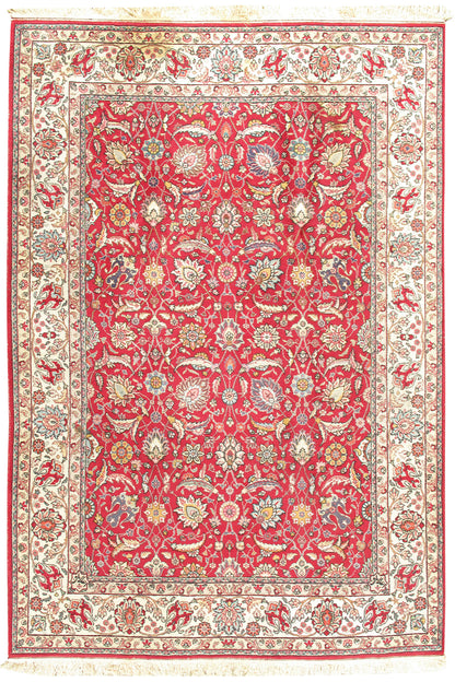 WAHO_IMAGE::u-4036 vintage persian tabriz rug 7'1 x 9'10.jpg