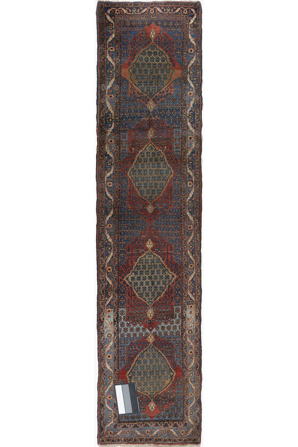 WAHO_IMAGE::u-4113 vintage persian bidjar runner rug 3'3 x 13'6.jpg