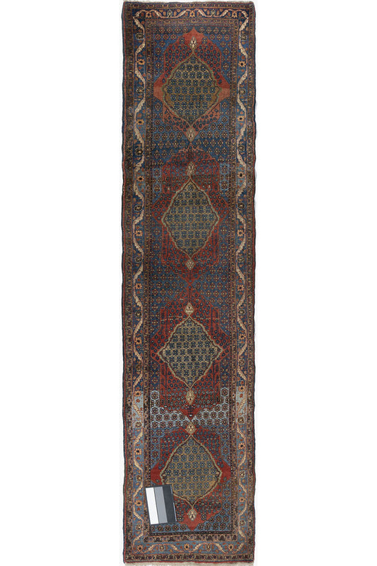 WAHO_IMAGE::u-4113 vintage persian bidjar runner rug 3'3 x 13'6.jpg