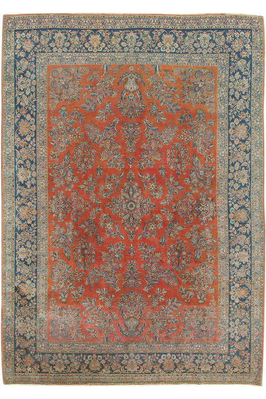 WAHO_IMAGE::u-4284 vintage persian sarouk rug 8'6 x 11'3.jpg
