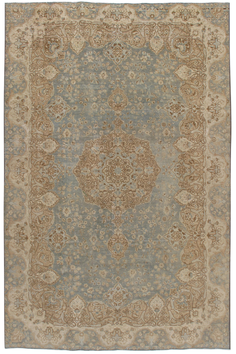 WAHO_IMAGE::u-4424 vintage distressed tabriz rug 6'5 x 10'2.jpg