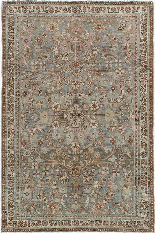 U-4789 - Antique Subdued Persian Malayer Rug