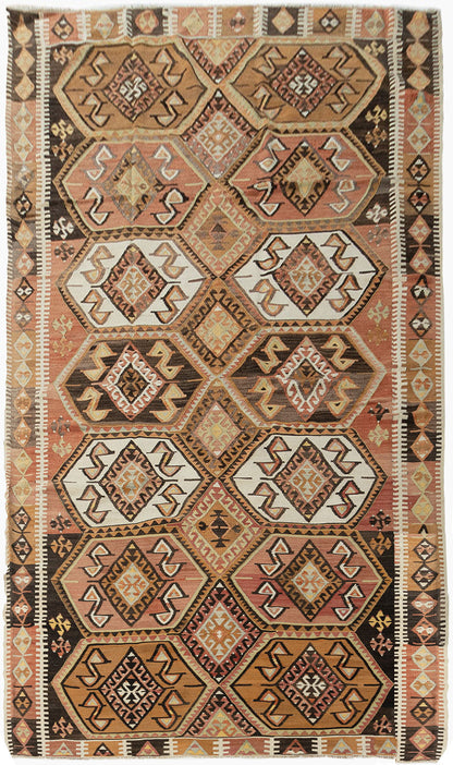WAHO_IMAGE::u-5033 vintage turkish kilim rug 4'10 x 11'8.jpg