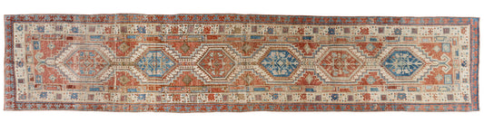 U-5140 - Vintage Persian Heriz Runner