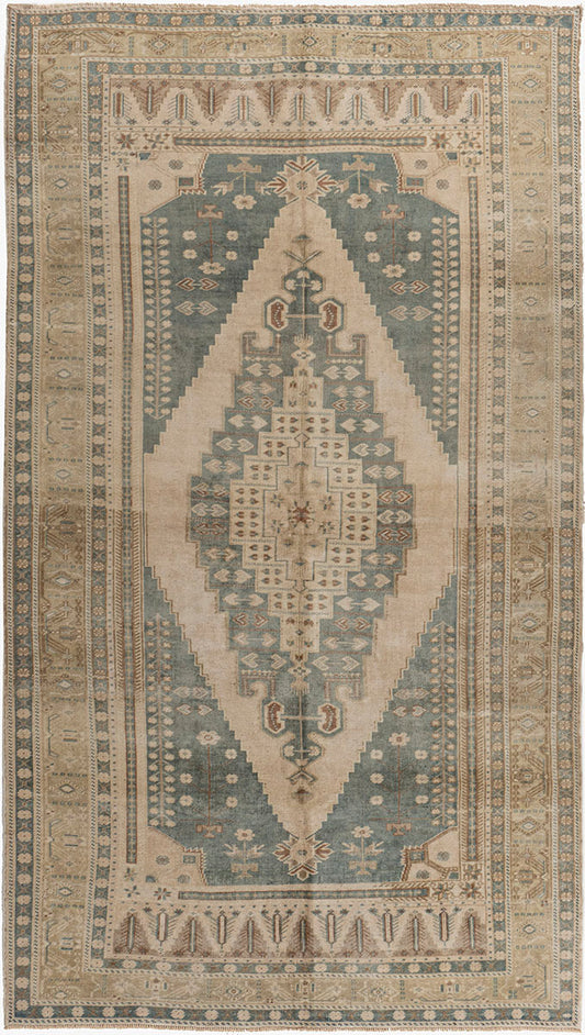 WAHO_IMAGE::u-5150 vintage turkish oushak 5'7x10'2 -thumbn.jpg
