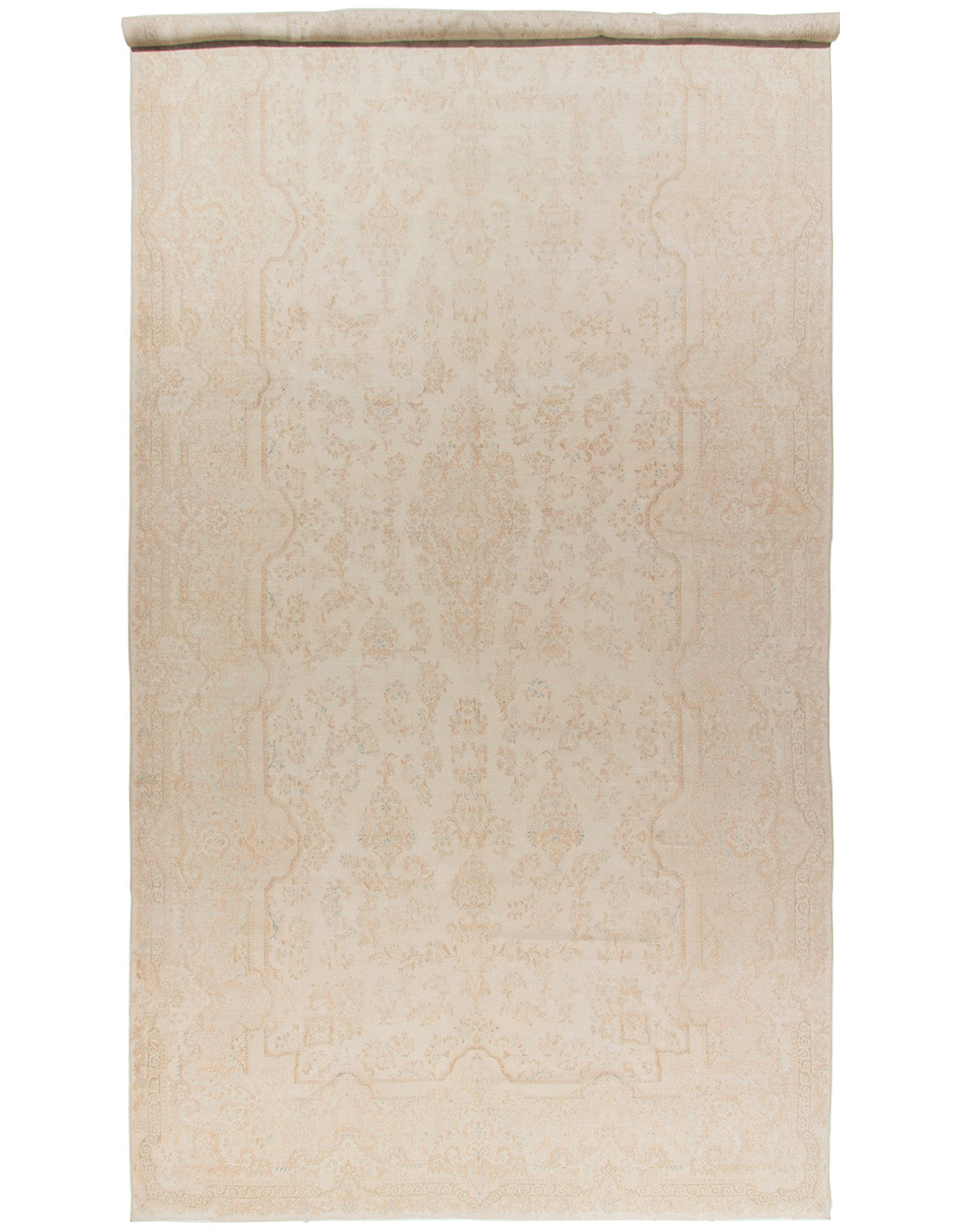 U-5314 - Antique Subdued Kirman Rug