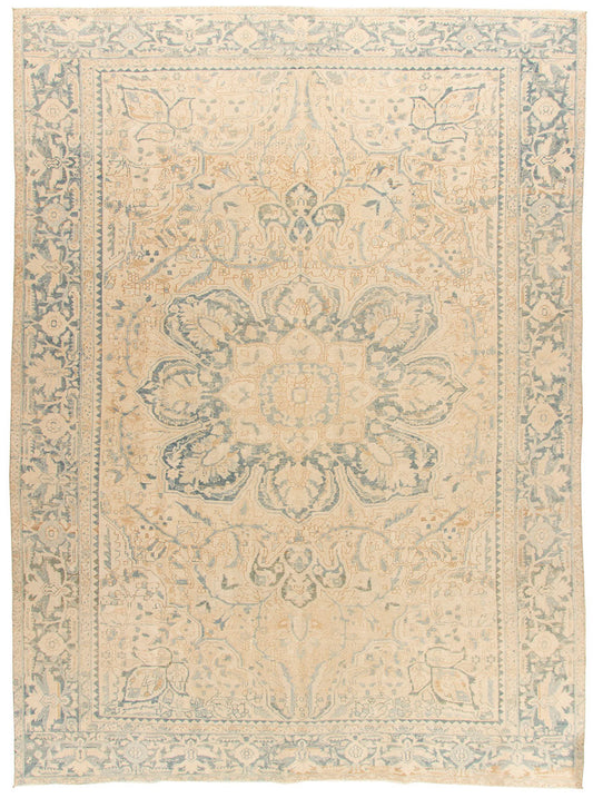 U-5318 - Vintage Persian Heriz Rug