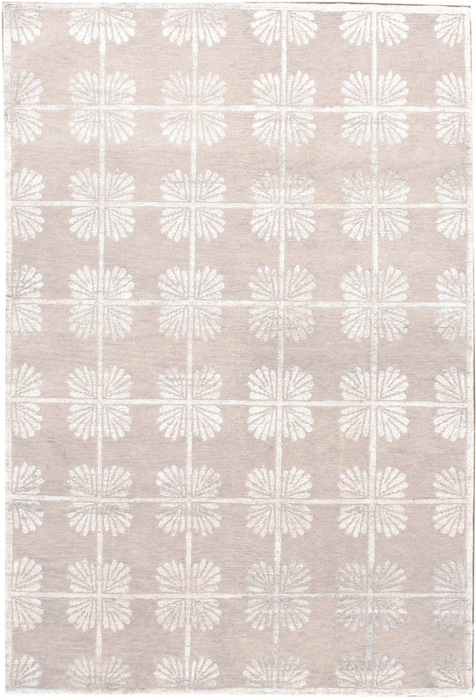 BK10 - Oyster Lace Contemporary Rug