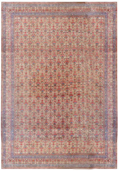 CU-1131 - Antique Persian Oversize Tehran  Rug