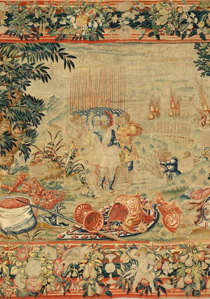 CU-1162 - Antique Brussels Tapestry